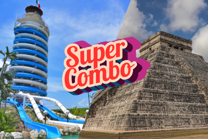 Combo Xcaret Plus + Chichén Itzá